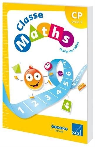 Classe maths, CP cycle 2 fichier de l'élève
