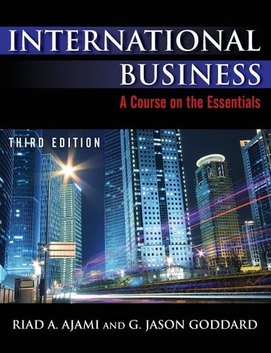 International Business A Course on the Essentials