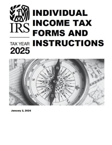 Individual Income Tax Forms and Instructions: Tax Year 2025