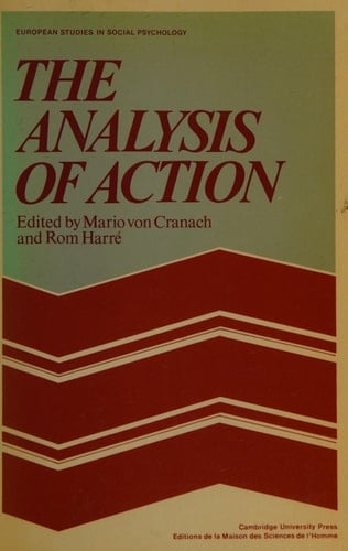 The Analysis of Action: Recent Theoretical and Empirical Advances (European Studies in Social Psychology)