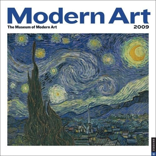Modern Art: 2009 Mini Wall Calendar