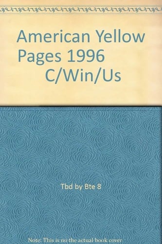 American Yellow Pages 1996           C/Win/Us