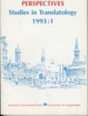 Perspectives Studies in Translatology