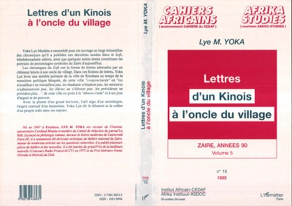 Lettres d'un Kinois à l'oncle du village