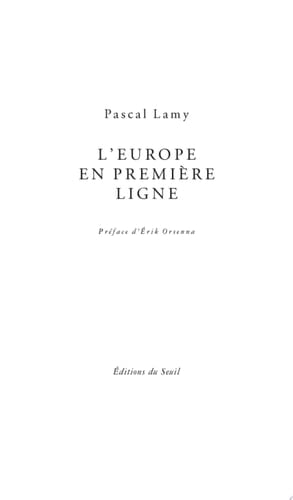 L'Europe en première ligne