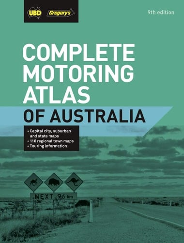 Complete Motoring Atlas of Australia 9th Ed
