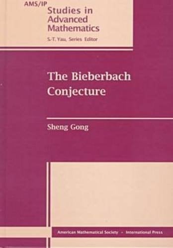 The Bieberbach Conjecture