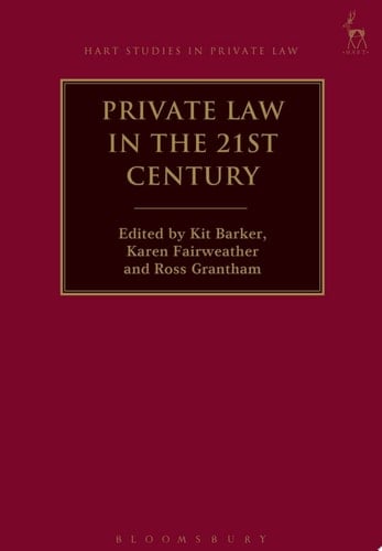 Private Law in the 21st Century