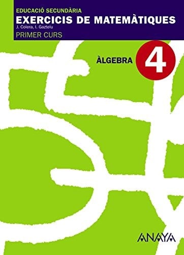 4. Àlgebra.