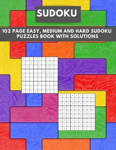 Activity Book for Kids ages 4-8 Sudoku Puzzles: Delightful collection of 102-page children's Sudoku puzzles, featuring Easy, Medium, and Challenging levels.