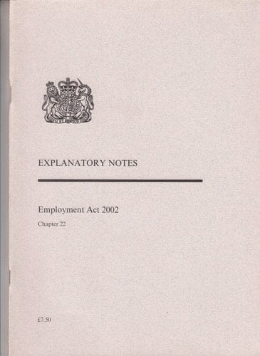 Employment Act 2002