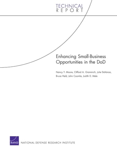 Enhancing Small-business Opportunities in the DoD