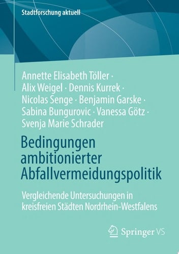 Bedingungen ambitionierter Abfallvermeidungspolitik