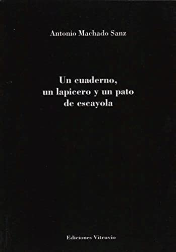 Un cuaderno, un lapicero y un pato de escayola