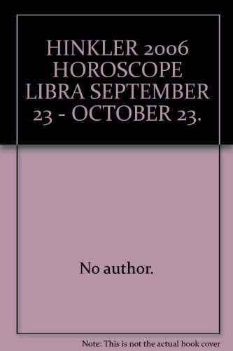 2006 Horoscope Libra