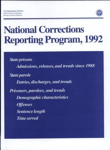 National Corrections Reporting Program, 1992