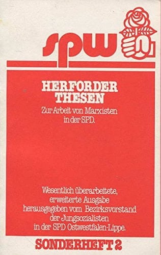 Herforder Thesen zur Arbeit von Marxisten in der SPD