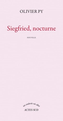 Siegfried, nocturne nouvelle