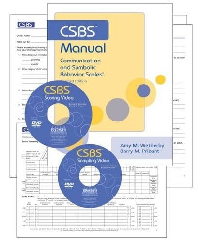 CSBS Test Kit Communication and Symbolic Behavior Scales (CSBS)