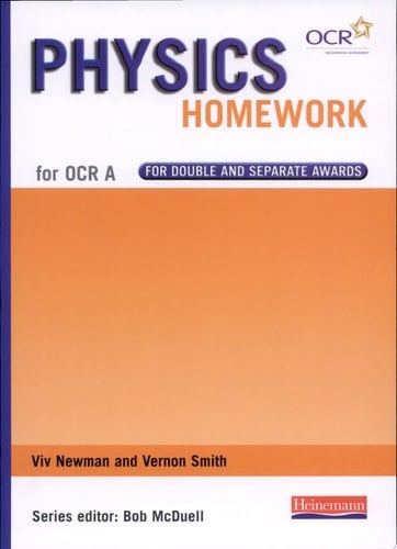 Physics Homework for OCR A for Double and Separate Awards