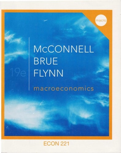 Macroeconomics Econ 221 with Study Guide