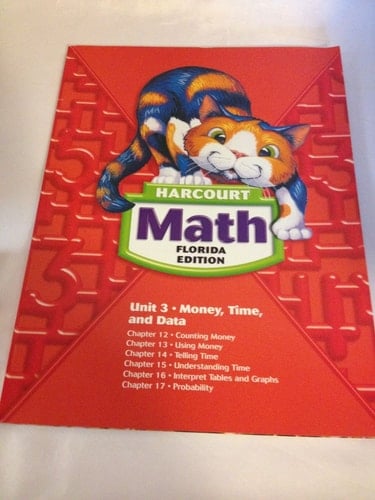 Unit 3 Money Time and Data- Harcourt Math Florida Edition