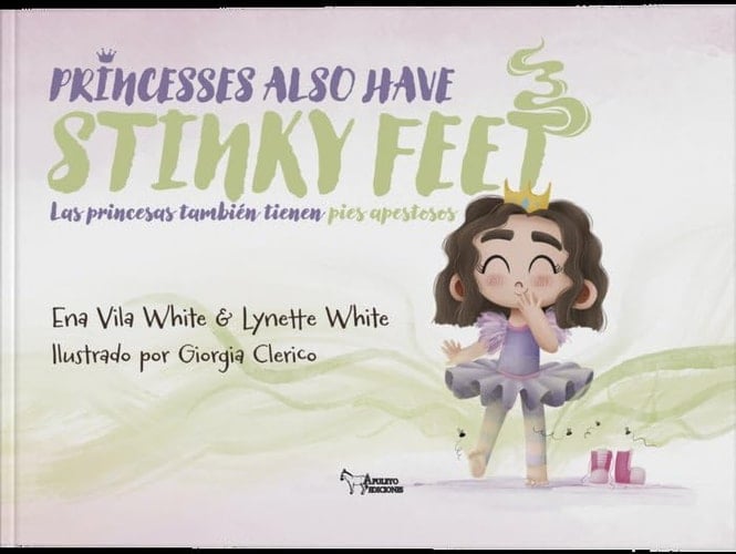 Princess also have stinky feet