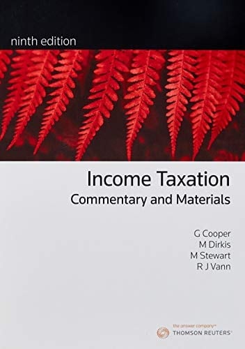 Income Taxation Commentary and Materials
