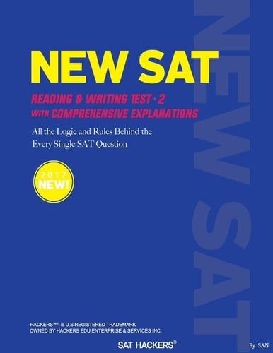NEW SAT Practice Test 2 +70 SAT HACKERS RULES for the Sentence Error Questions That Appear Always on NEW SAT