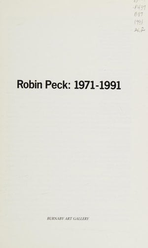 Robin Peck, 1971-1991