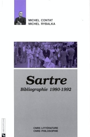 Sartre: Bibliographie, 1980-1992 (French Edition)