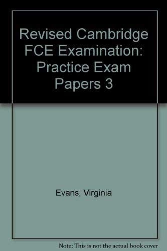 Revised Cambridge Fce Examination