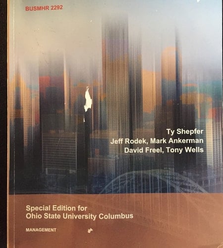 Business Skills & Environment BUSMHR 2292