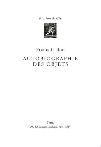 Autobiographie des objets