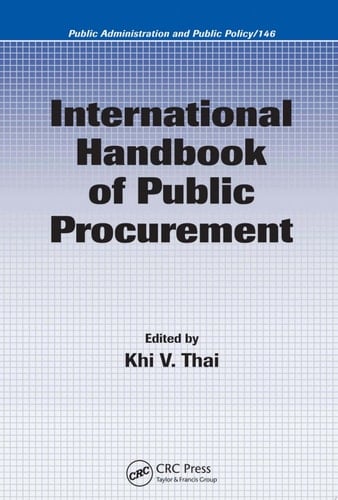 International Handbook of Public Procurement