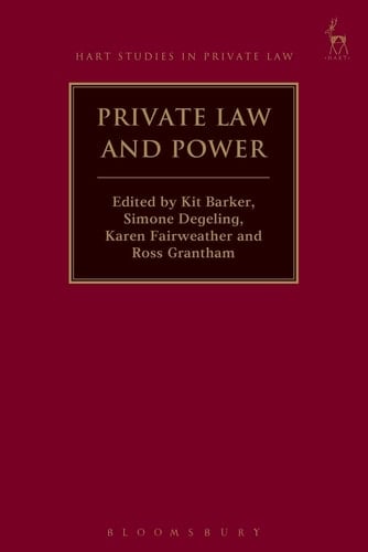Private Law and Power