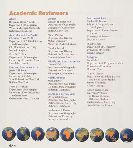 My World Studies (Georgia Grade 7)