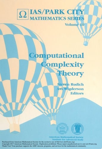 Computational Complexity Theory