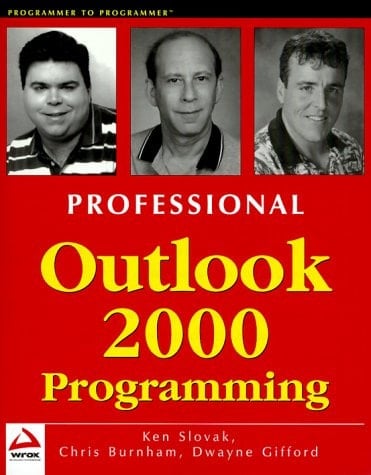 Outlook 2000 Programming