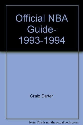 Official NBA Guide, 1993-94