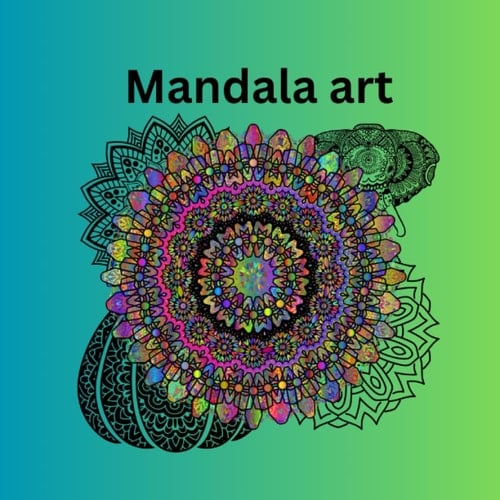 " Mandala art": Colouring book, art book