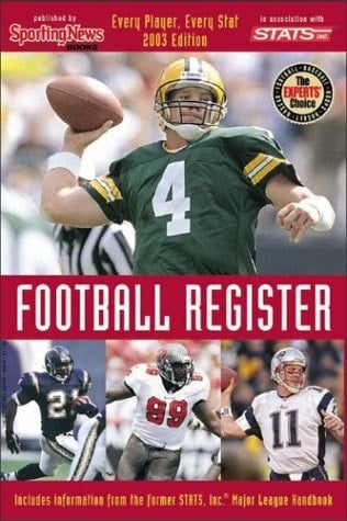 Pro Football Register 2003