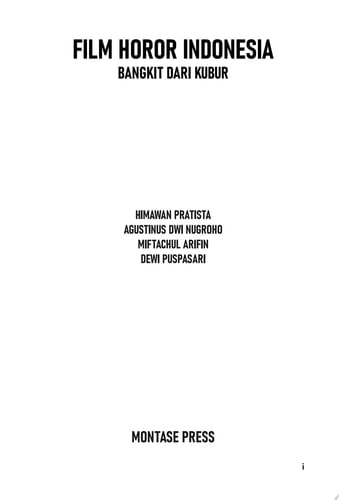 Film Horor Indonesia: Bangkit dari Kubur