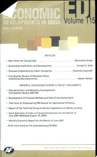 Economic Developments In India : Volume - 115 Analysis, Reports, Policy Documents