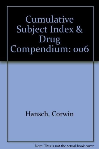 Comprehensive Medicinal Chemistry: Cumulative subject index & drug compendium