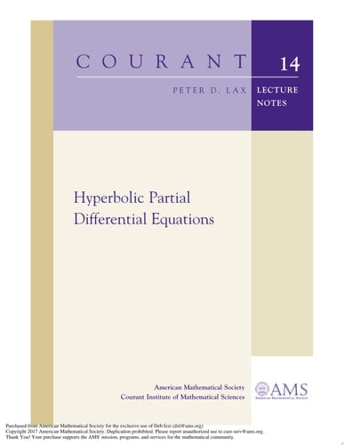 Hyperbolic Partial Differential Equations