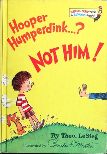 Hooper Humperdink ...? Not Him!