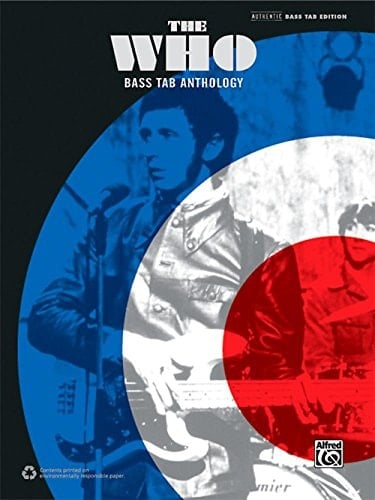 The Who -- Bass Tab Anthology Authentic Bass Tab