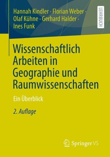 Wissenschaftlich Arbeiten in Geographie und Raumwissenschaften