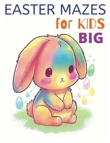 Easter Mazes for Kids Big